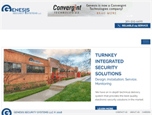 Tablet Screenshot of gensecsystems.com
